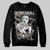 Jordan 4 Retro Cave Stone DopeSkill Sweatshirt Stay It Busy Graphic Streetwear - Black