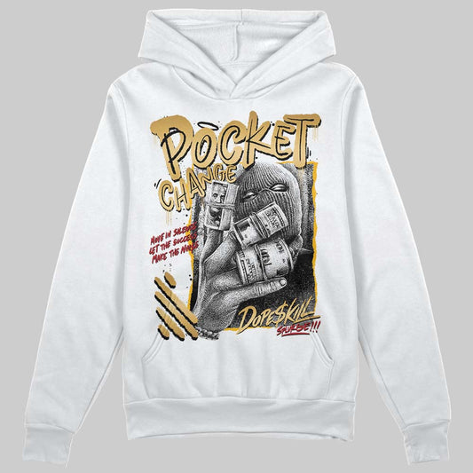 Jordan 12 Retro 'Taxi' 2025 DopeSkill Hoodie Sweatshirt Pocket Change Graphic Streetwear - White 