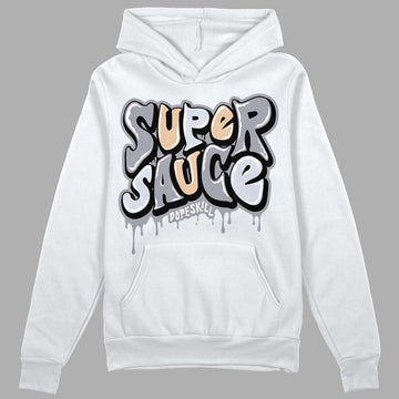 Jordan 4 Retro Frozen Moments DopeSkill Hoodie Sweatshirt Super Sauce Graphic Streetwear - White 