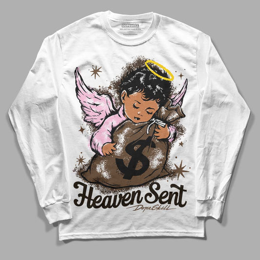 Jordan 11 Retro Neapolitan DopeSkill Long Sleeve T-Shirt Heaven Sent Graphic Streetwear