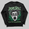 Green Sneakers DopeSkill Long Sleeve T-Shirt Root of Evil Graphic Streetwear - Black