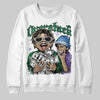 Jordan 12 Bucks DopeSkill Sweatshirt Overstack Graphic Streetwear - White