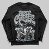 Jordan 5 Retro Wolf Grey (2026) DopeSkill Long Sleeve T-Shirt Paper Chaser Boy Graphic Streetwear - Black