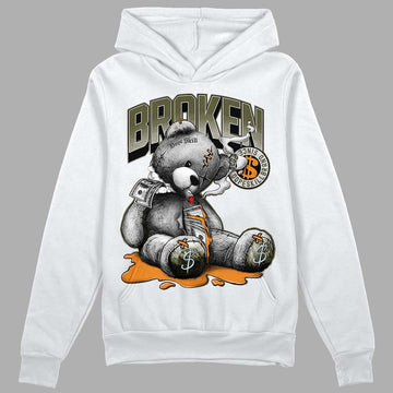 Olive 5s DopeSkill Hoodie Sweatshirt Sick Bear Graphic