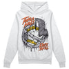 Jordan 2 Cement Grey DopeSkill Hoodie Sweatshirt Takin No L's Graphic Streetwear - White 