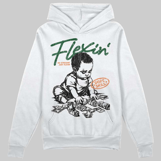 SoleFly x Air Jordan 3 “Fruits Of Our Labor” DopeSkill Hoodie Sweatshirt Flexin' Graphic Streetwear - White