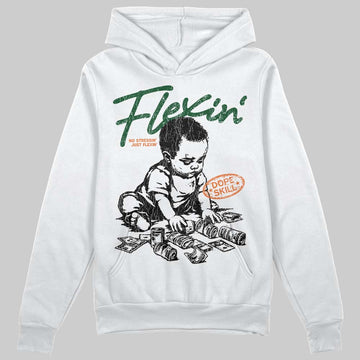 SoleFly x Air Jordan 3 “Fruits Of Our Labor” DopeSkill Hoodie Sweatshirt Flexin' Graphic Streetwear - White