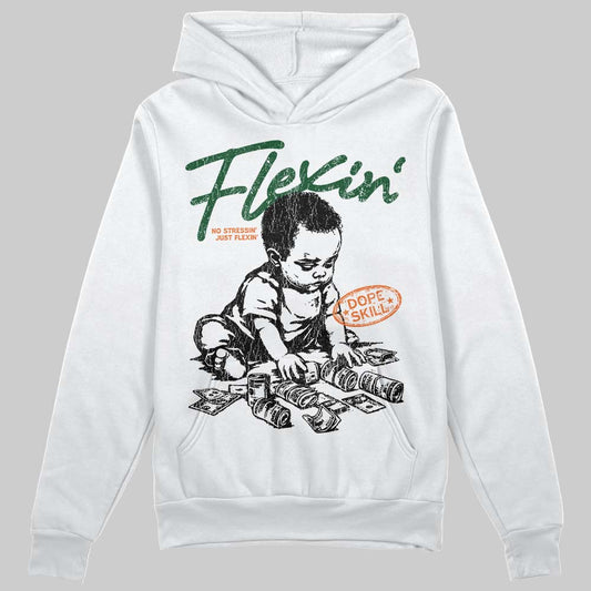 SoleFly x Air Jordan 3 “Fruits Of Our Labor” DopeSkill Hoodie Sweatshirt Flexin' Graphic Streetwear - White