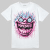 Pink Sneakers DopeSkill T-Shirt Hellfire Graphic Streetwear - White