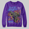PURPLE Sneakers DopeSkill Sweatshirt Don't Bet Against Us Graphic Streetwear - Purple