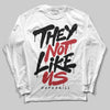 Jordan 14 Golf “Last Shot” DopeSkill Long Sleeve T-Shirt They Not Like Us Graphic Streetwear - White