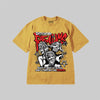 Distorted Realms DopeSkill Premium T-shirt Streetwear - Mustard