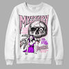 Dunk LX Pink Foam DopeSkill Sweatshirt Mystery Ghostly Grasp Graphic Streetwear - White