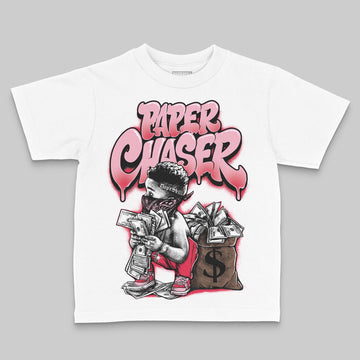 Dunk Low Valentine's Day (2026) DopeSkill Toddler Kids T-shirt Paper Chaser Boy Graphic Streetwear - White