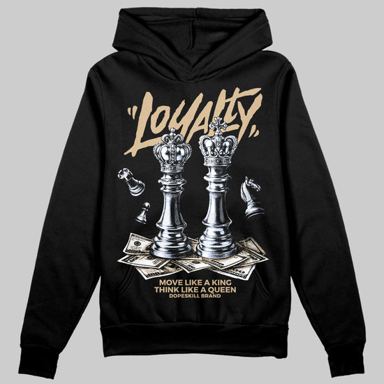 TAN Sneakers DopeSkill Hoodie Loyalty Graphic Streetwear - Black