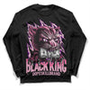 Dunk Low LX Pink Foam DopeSkill Long Sleeve T-Shirt Black King Graphic Streetwear - Black