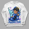 Dunk Low Argon DopeSkill Long Sleeve T-Shirt Heaven Sent Graphic Streetwear - White