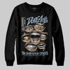 Jordan 40 “Blue Suede” DopeSkill Sweatshirt The Mouth With No Droughts Graphic Streetwear - Black