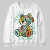 SB Dunk Low Rodeo Tourmaline DopeSkill Sweatshirt Smile Through The Pain Graphic Streetwear - White