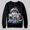 Jordan 12 “Blueberry” DopeSkill Sweatshirt New Hold My Own Graphic Streetwear - Black