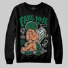 Jordan 13 GS “Pine Green” DopeSkill Sweatshirt False Love Graphic Streetwear - Black