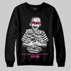 Pink Sneakers DopeSkill Sweatshirt Scared Money Don't Make No Money Graphic Streetwear - Black