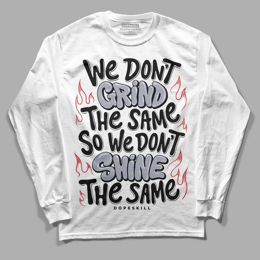 Jordan 4 “Bred Reimagined” DopeSkill Long Sleeve T-Shirt Grind Shine Graphic Streetwear - White