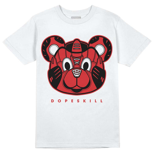 AJ 1 Retro High OG Patent Bred DopeSkill T-Shirt SNK Bear Graphic