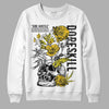 Jordan 4 Retro “Vivid Sulfur” DopeSkill Sweatshirt Side Hustle Graphic Streetwear - White 