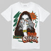 Dunk Low Team Dark Green Orange DopeSkill T-Shirt NPC Graphic Streetwear - WHite