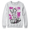 Jordan 4 GS “Hyper Violet” DopeSkill Sweatshirt Then I'll Die For It Graphic Streetwear - White