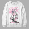 Dunk Low LX Pink Foam DopeSkill Sweatshirt Stay High Graphic Streetwear - White