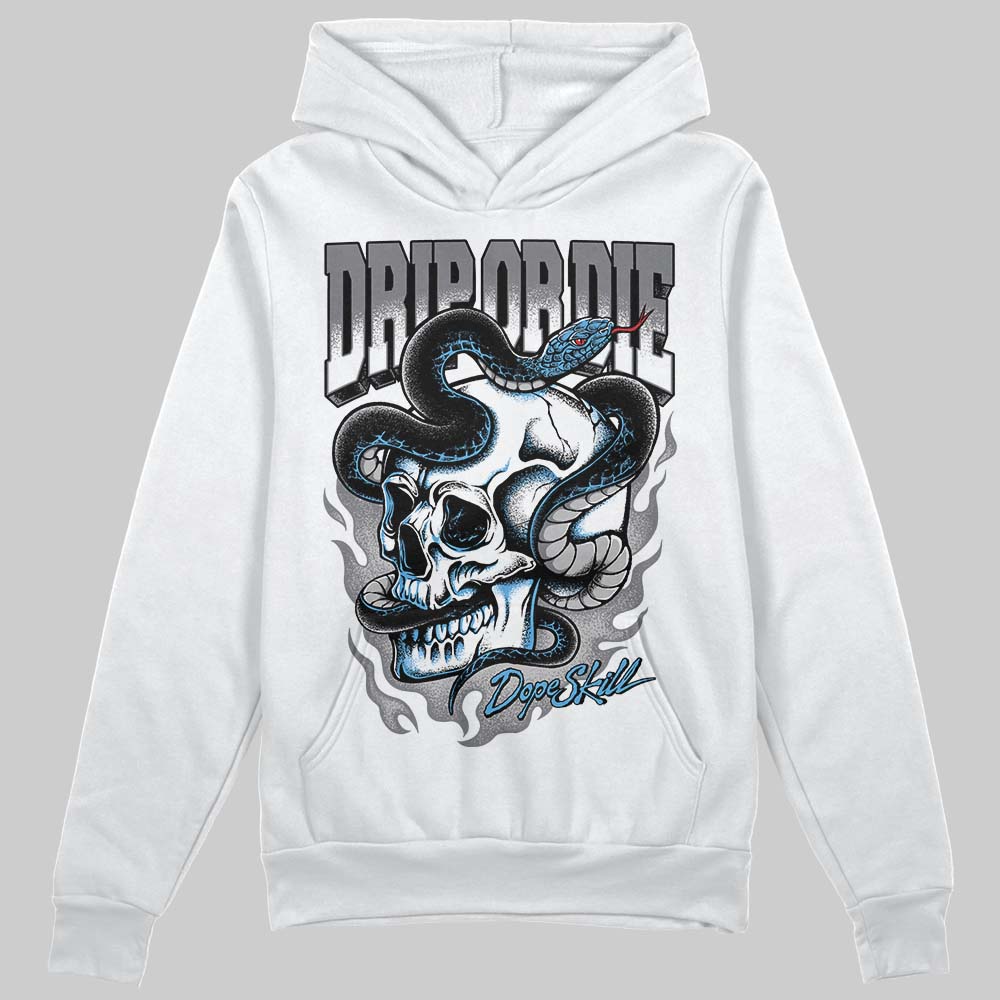 Jordan 9 Retro 'Flint Grey' 2026 DopeSkill Hoodie Sweatshirt Drip or Die Graphic Streetwear - White