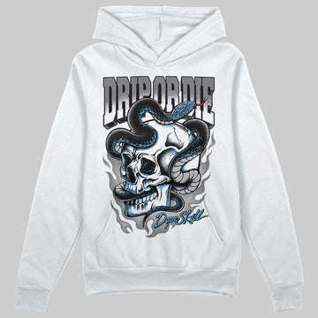 Jordan 9 Retro 'Flint Grey' 2026 DopeSkill Hoodie Sweatshirt Drip or Die Graphic Streetwear - White