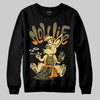 Olive Sneakers DopeSkill Sweatshirt Slow Life Graphic Streetwear - black