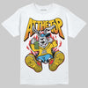 Yellow Sneakers DopeSkill T-Shirt At The Top Graphic Streetwear - White