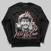 Jordan 3 Retro Valentine's Day Treat Yourself (2025) DopeSkill Long Sleeve T-Shirt In My Way Graphic Streetwear - Black