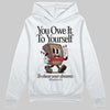 Jordan 9 'Olive' DopeSkill Hoodie Sweatshirt Owe It To Yourself Graphic Streetwear - White