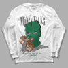 Green Sneakers DopeSkill Long Sleeve T-Shirt Money Talks Graphic Streetwear - White 