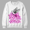 Dunk Low GS “Active Fuchsia” DopeSkill Sweatshirt Juneteenth 1865 Graphic Streetwear - White