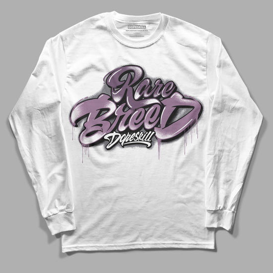 Jordan 2 “Mauve/Off-Noir” DopeSkill Long Sleeve T-Shirt Rare Breed Type Graphic Streetwear - White 