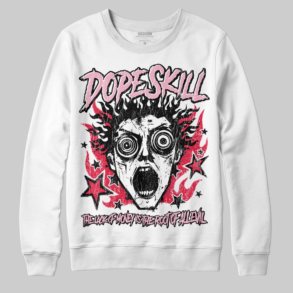 Dunk Low Valentine's Day (2026) DopeSkill Sweatshirt Root of Evil Graphic Streetwear - White