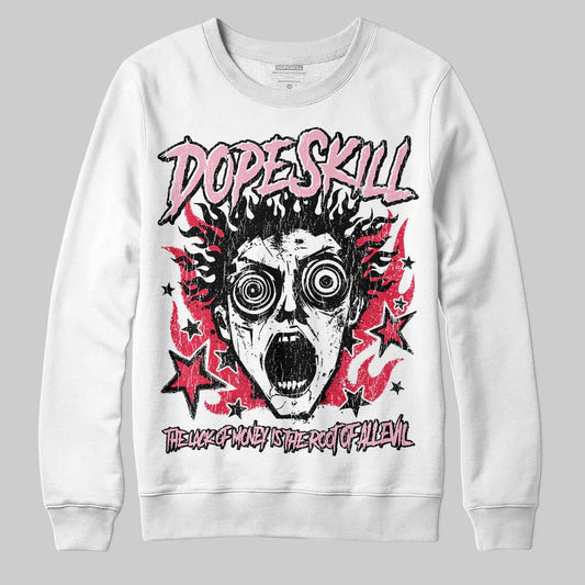 Dunk Low Valentine's Day (2026) DopeSkill Sweatshirt Root of Evil Graphic Streetwear - White