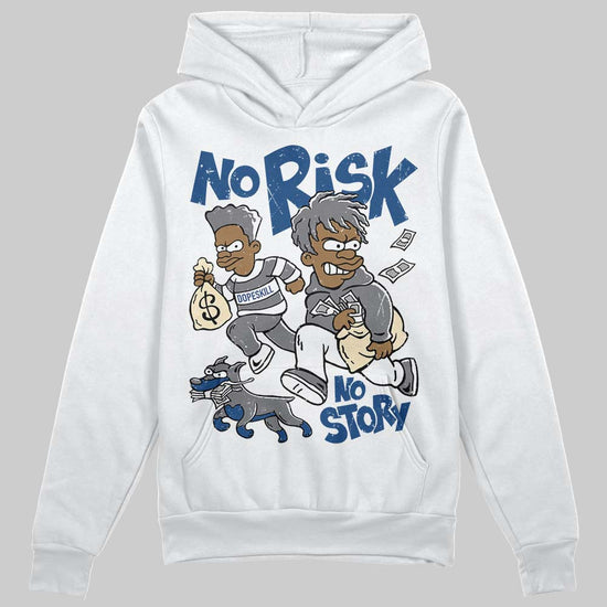 Jordan 9 Retro 'Flint Grey' 2026 DopeSkill Hoodie Sweatshirt No Risk No Story Graphic Streetwear - White