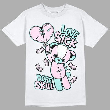 Jordan 5 “Easter” DopeSkill T-Shirt Love Sick Graphicv Streetwear - White 