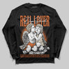 Jordan 3 “Starfish” DopeSkill Long Sleeve T-Shirt Real Lover Graphic Streetwear - Black