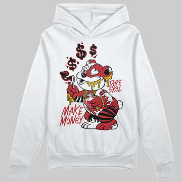 Jordan 1 Low OG "Chicago" DopeSkill Hoodie Sweatshirt Make Money Graphic Streetwear  White