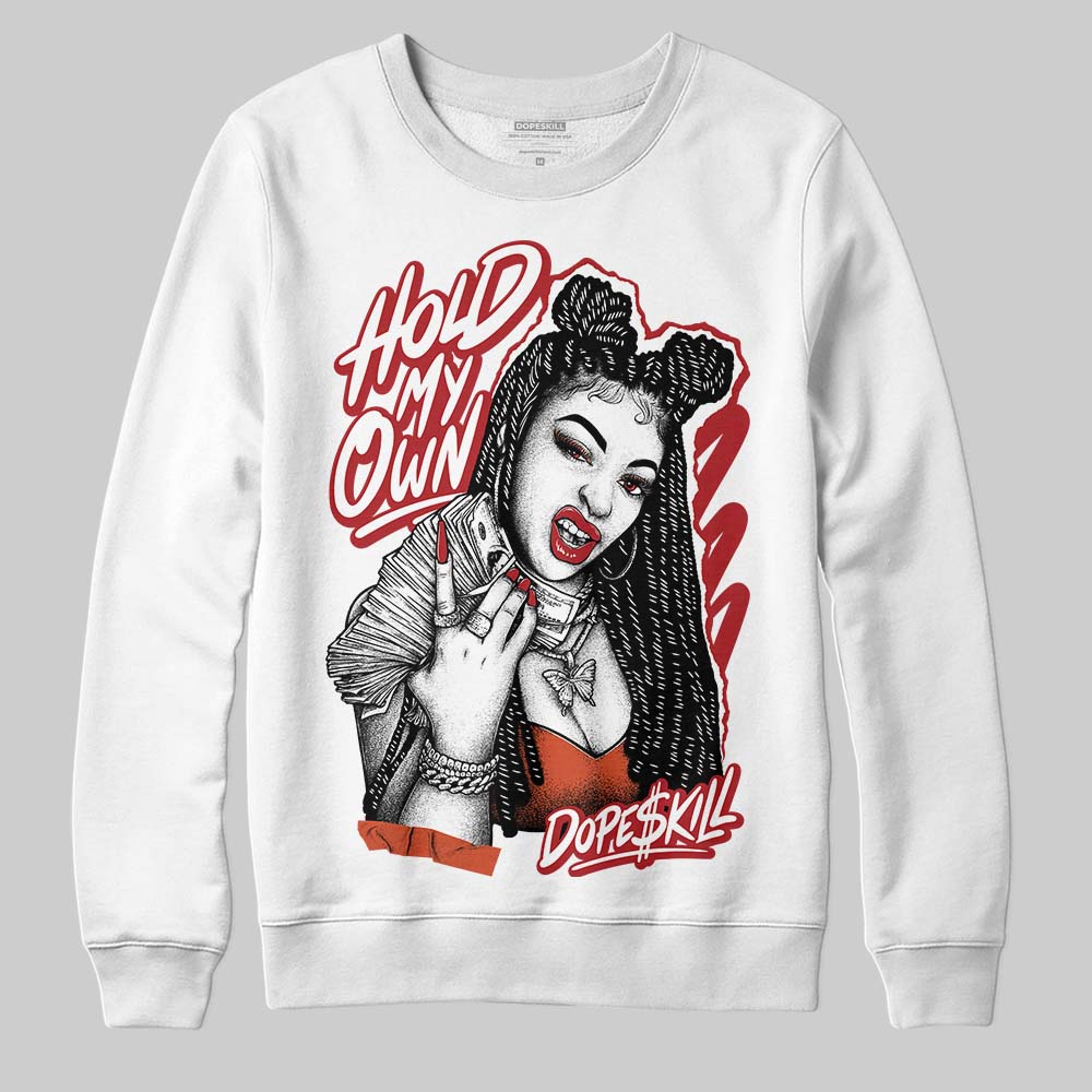 Nigel Sylvester x Air Jordan 4 ‘Brick by Brick’ DopeSkill Sweatshirt New H.M.O Graphic Streetwear - White