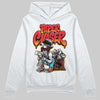 Red Sneakers DopeSkill Hoodie Sweatshirt Paper Chaser Boy Graphic Streetwear - White 