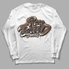 Jordan 1 Retro High OG Palomino DopeSkill Long Sleeve T-Shirt Rare Breed Type Graphic Streetwear - White